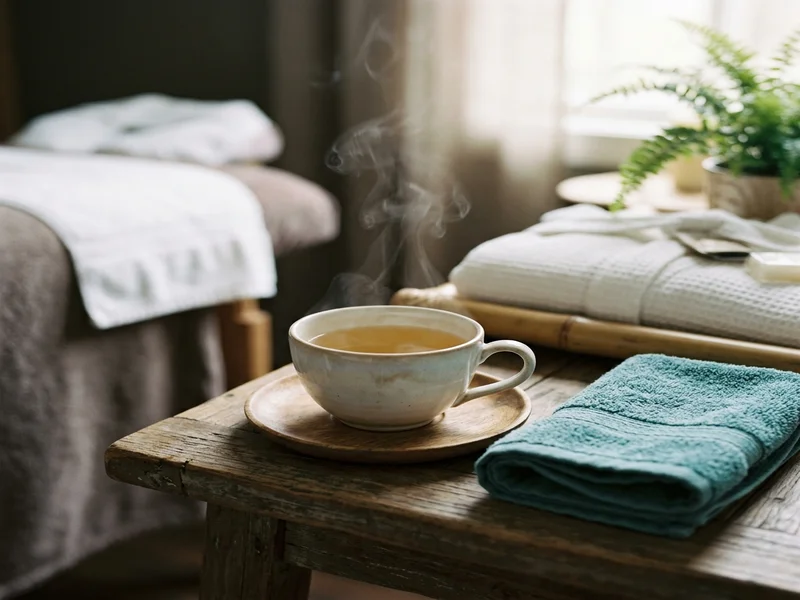 Professional body-to-body massage session